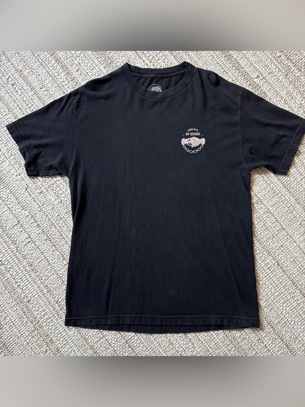 Lurking Class Sketchy Tank T Shirt Mens Large L Black Down With My Demons! Rare